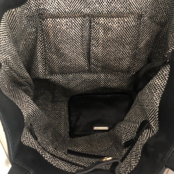 Rebecca Minkoff Black Leather Tote - Picture 3 of 5